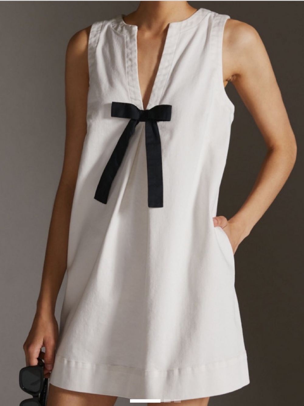 Anthropologie Maeve Bow Dress